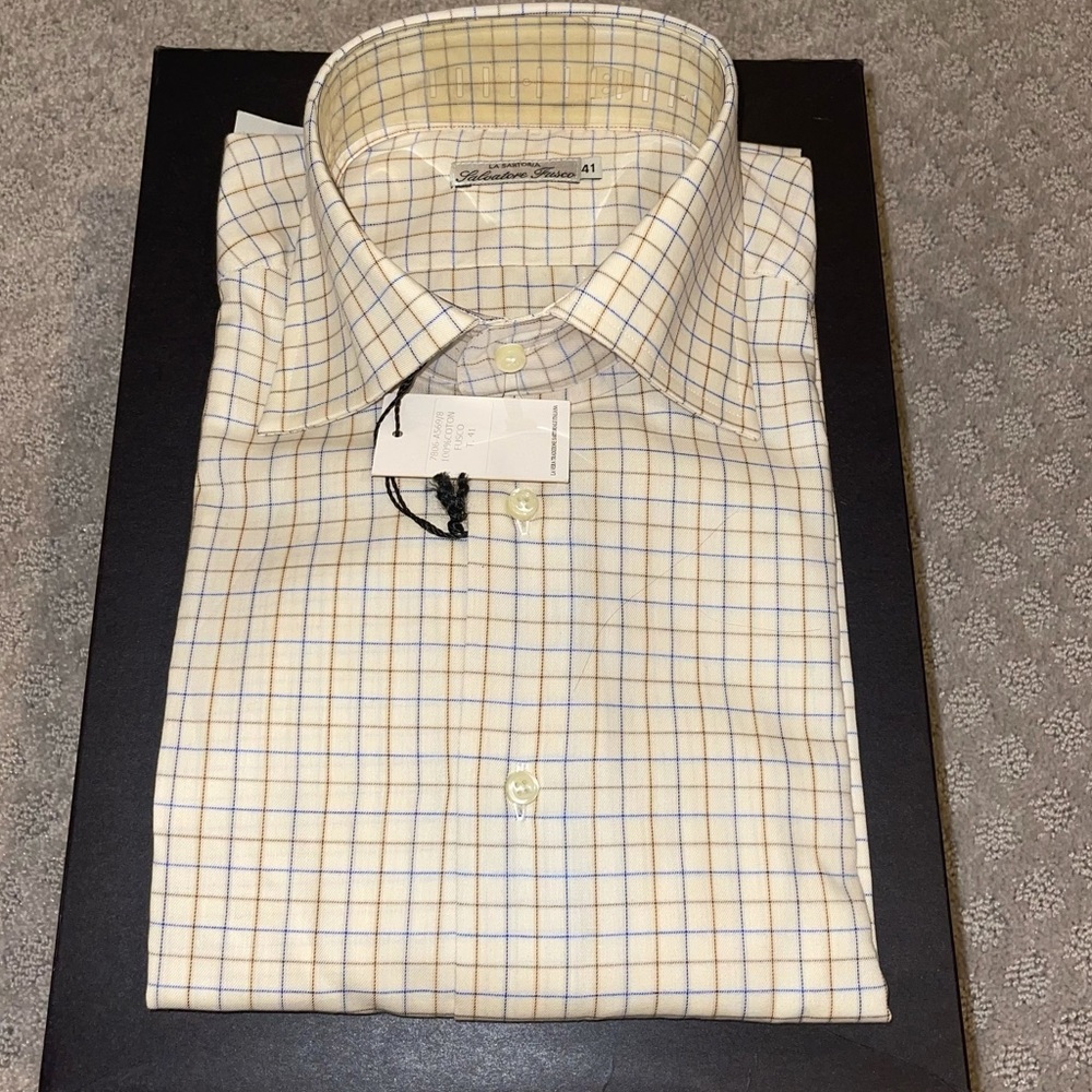 Men’s shirt Sz 41 100% cotton